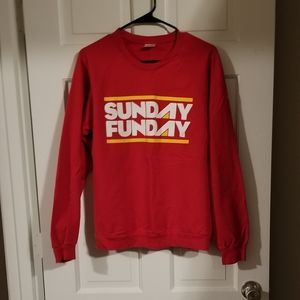KC Chiefs Charlie Hustle crew neck sweatshirt